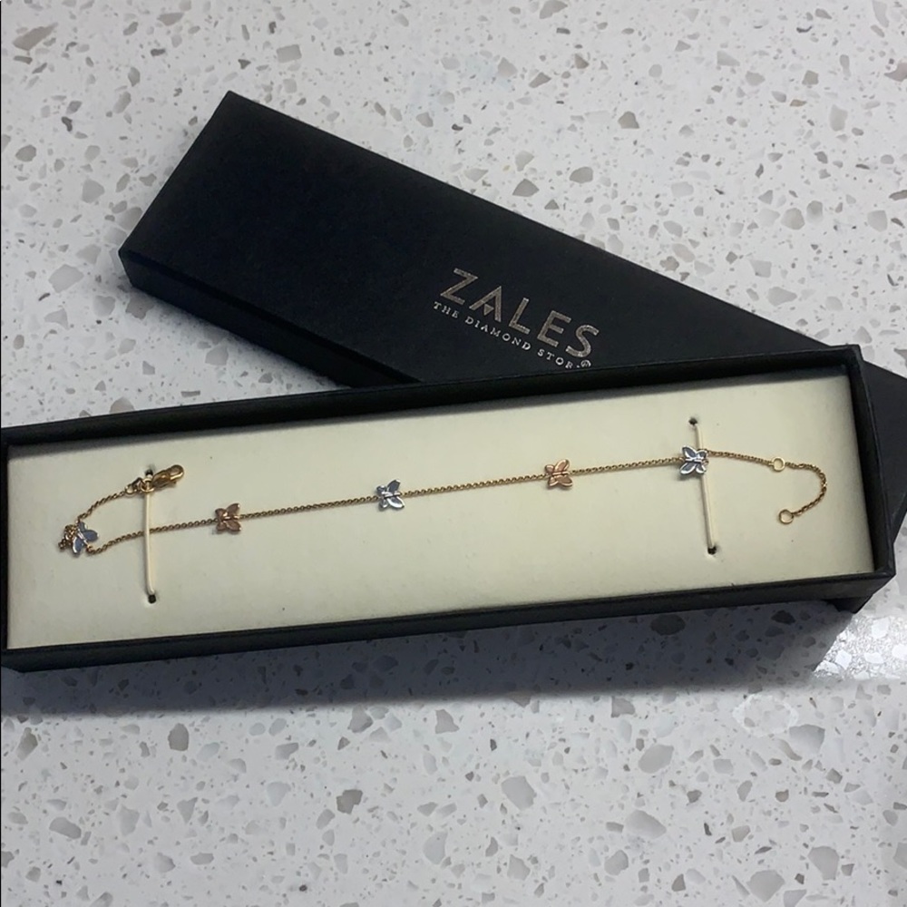 Gold Zales anklet or bracelet your choice!